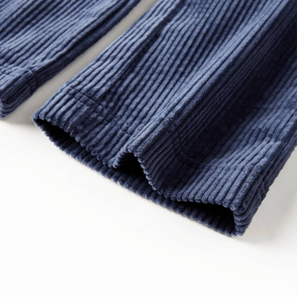 Children's Corduroy Trousers Navy Blue 116