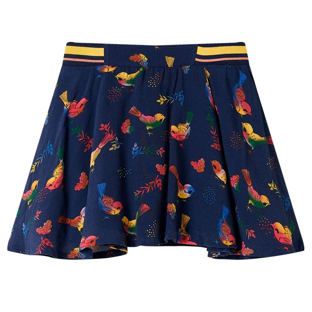 Girls' Skirt Navy Blue 128