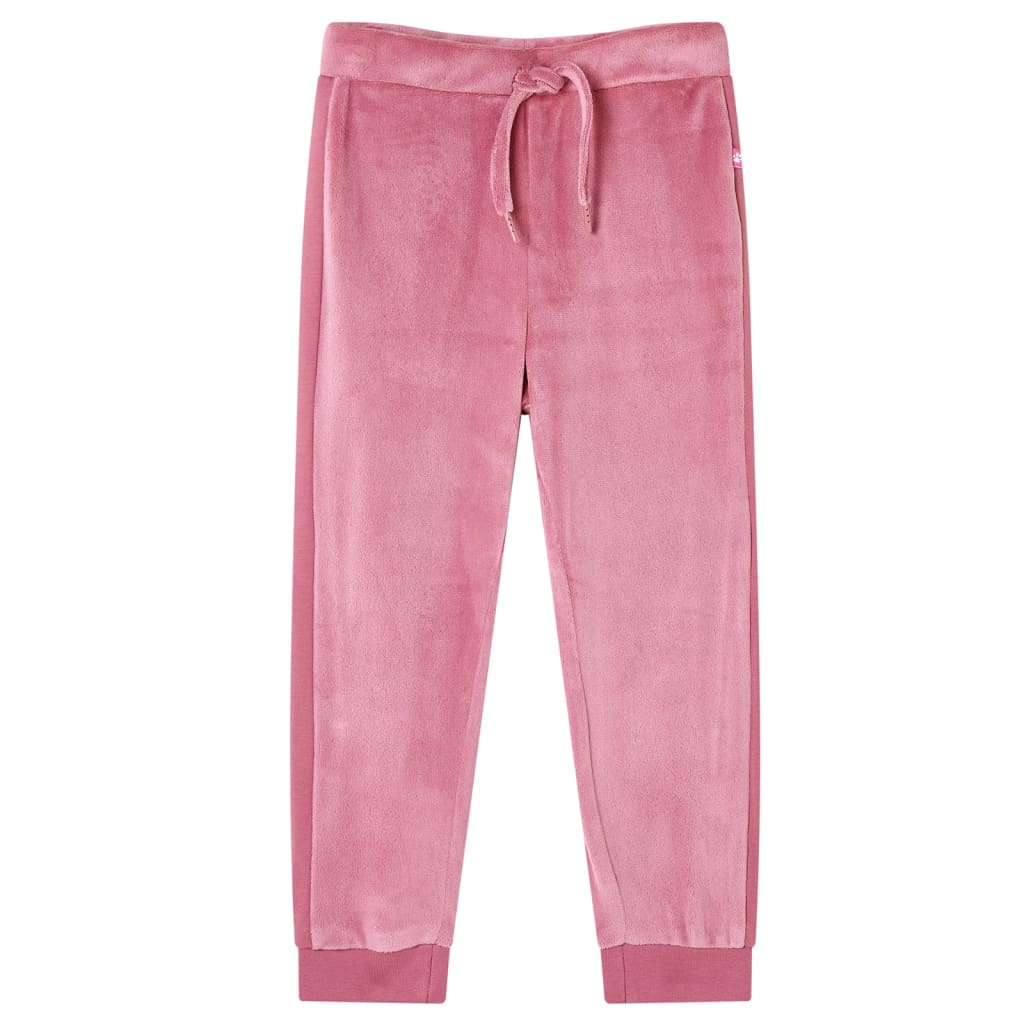 Kids' Tracksuit Bottoms Raspberry Pink 92
