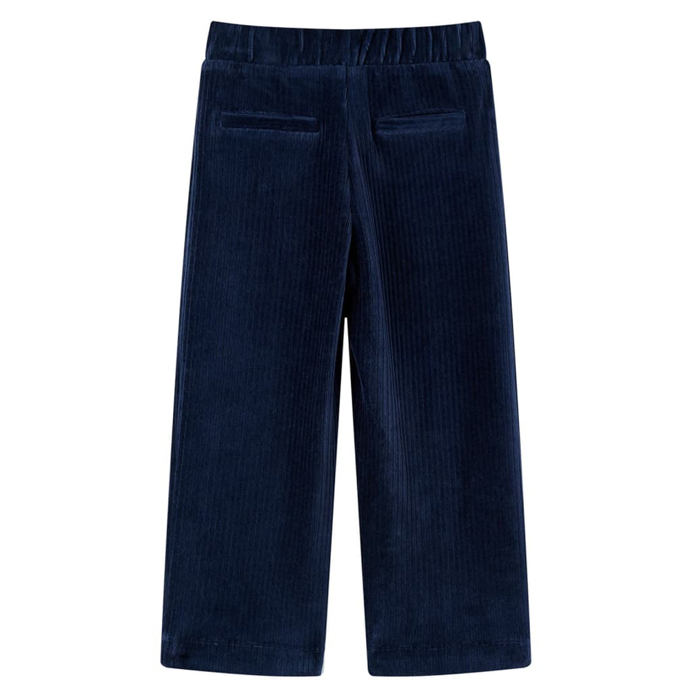 Kinderhose Cord Marineblau 104