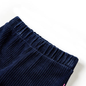 Kinderhose Cord Marineblau 128