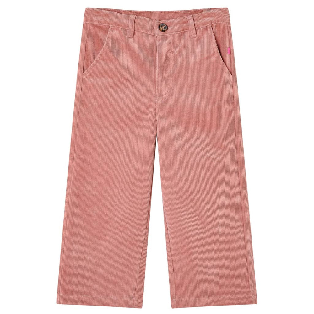 Children's Corduroy Trousers Old Rose 104