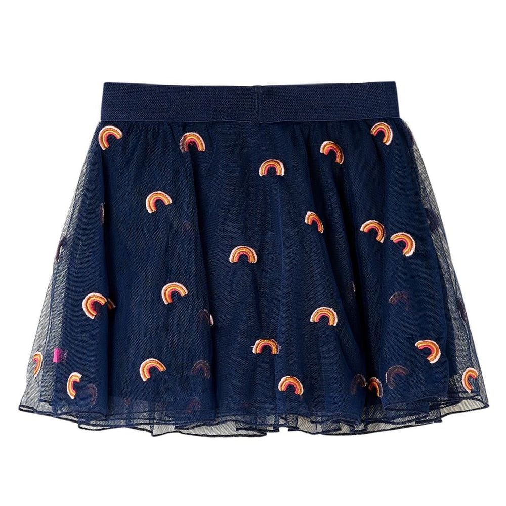 Girls' Tulle Skirt Navy Blue 92