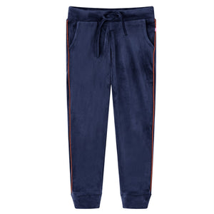 Kids' Tracksuit Bottoms Navy Blue 128