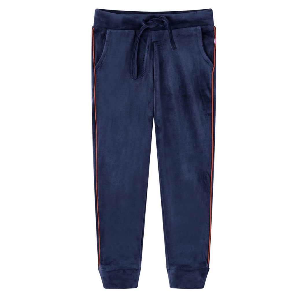 Kids' Tracksuit Bottoms Navy Blue 128