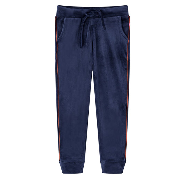 Kids' Tracksuit Bottoms Navy Blue 128