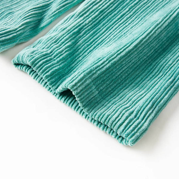 Kids' Corduroy Trousers Mint Green 116