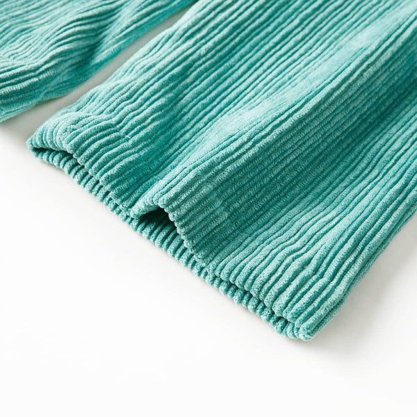 Children's Corduroy Trousers Mint Green 128