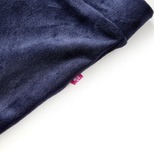 Kids' Velvet Trousers Dark Blue 92