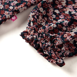 Kids' Long-Sleeve Blouse Dark Pink 92