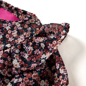 Kids' Long-Sleeved Blouse Dark Pink 128