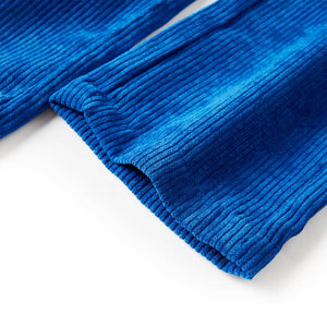 Kids' Corduroy Trousers Cobalt Blue 128