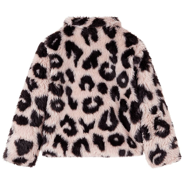 Children's Faux Fur Coat Light Pink 104