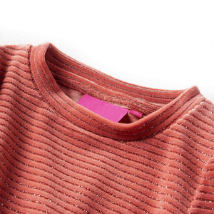 Kids' Long-Sleeved Dress Medium Pink 116