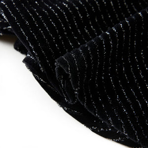 Girls' skirt with waistband in leopard print black 116