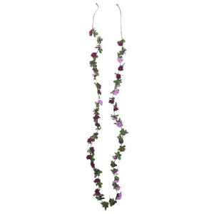 Blumengirlanden Helllila Frühlingsrosen 6er Set