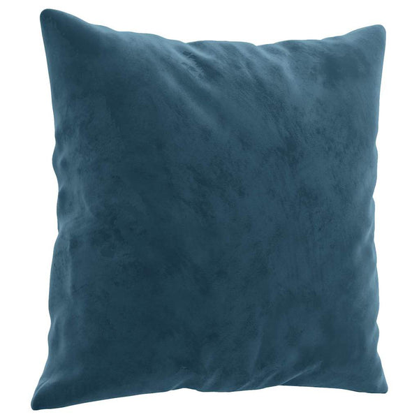 vidaXL 3-Seater Sofa with Decorative Pillows Blue 180 cm Velvet