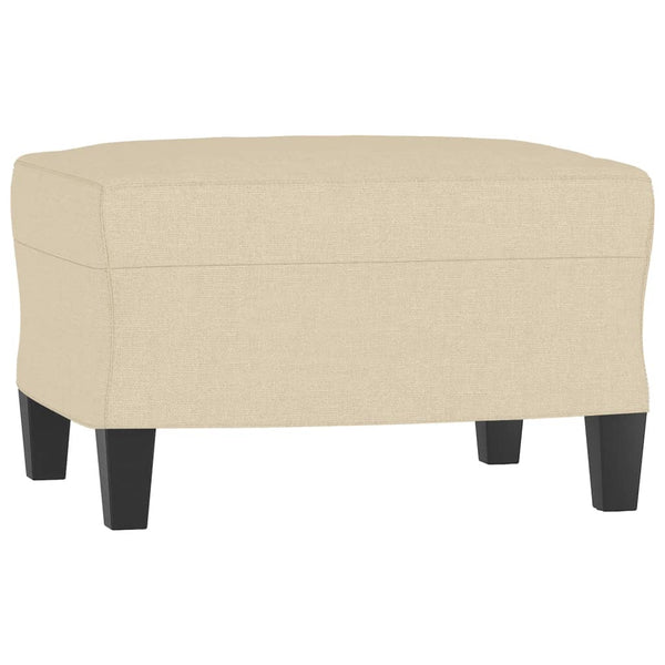 vidaXL 4-Piece Sofa Set Cream Fabric
