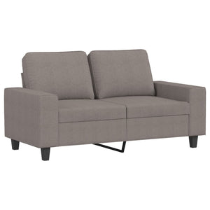 vidaXL 4-Piece Sofa Set Taupe Fabric