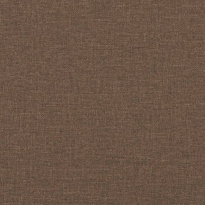 vidaXL 2-piece Sofa Set Brown Fabric