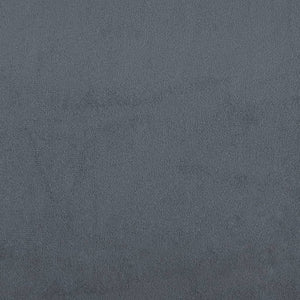 vidaXL 2-piece Sofa Set Dark Grey Velvet