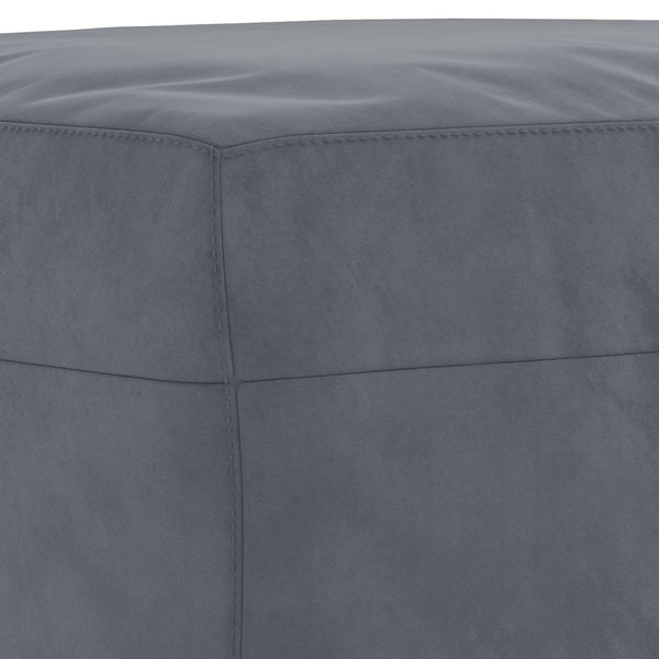 vidaXL 3-Piece Sofa Set Dark Gray Velvet