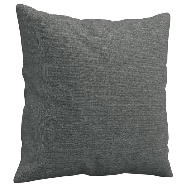 vidaXL 4-Piece Sofa Set with Cushions Dark Gray Fabric