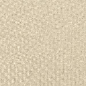 vidaXL 3-Piece Sofa Set with Cushions Cream Fabric
