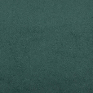vidaXL 4-Piece Sofa Set with Cushions Dark Green Velvet