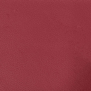 vidaXL 3-Piece Sofa Set with Cushions Wine Red Faux Leather