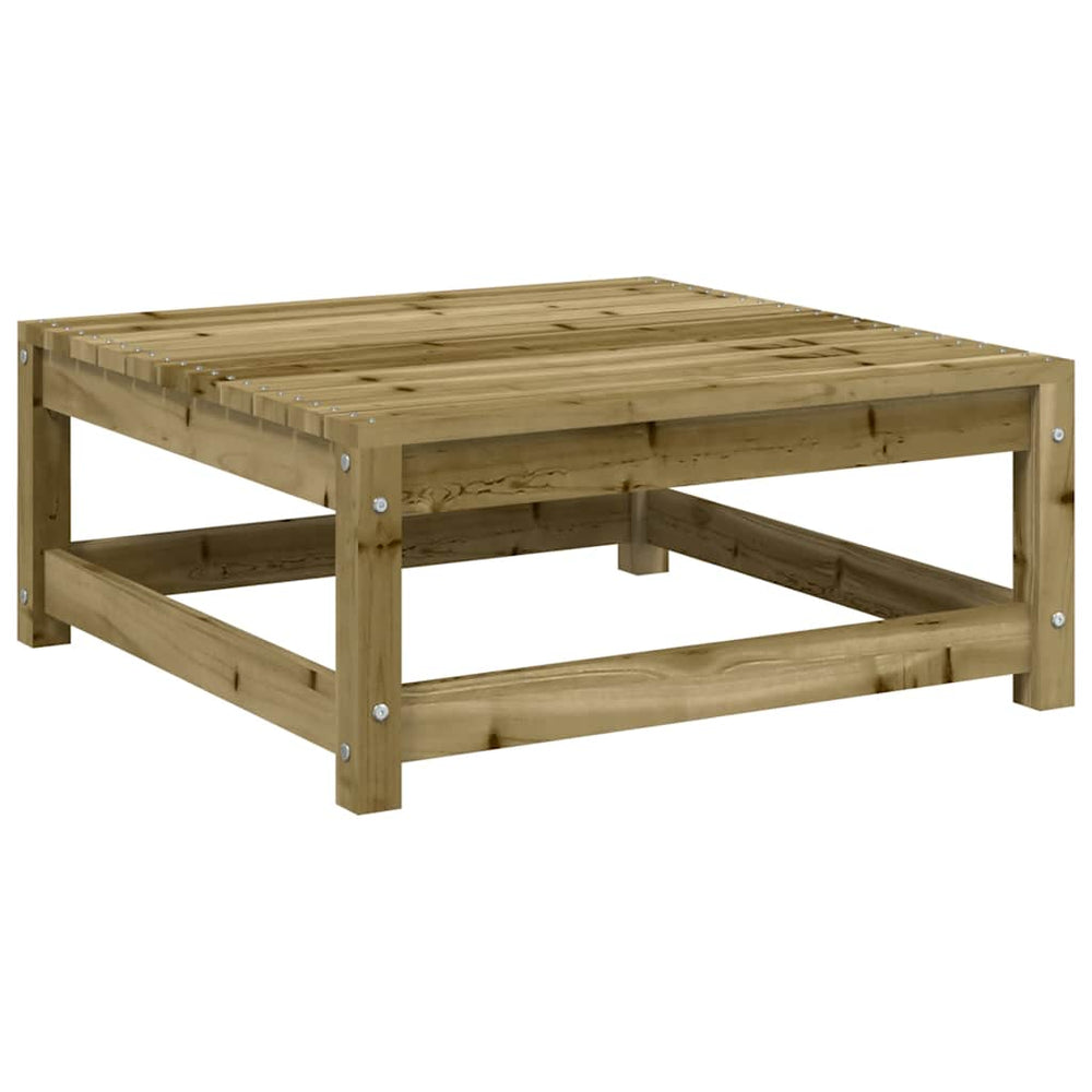 vidaXL Garden Stool 70x70x30 cm Impregnated Pinewood