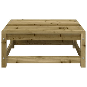 vidaXL Garden Stool 70x70x30 cm Impregnated Pinewood