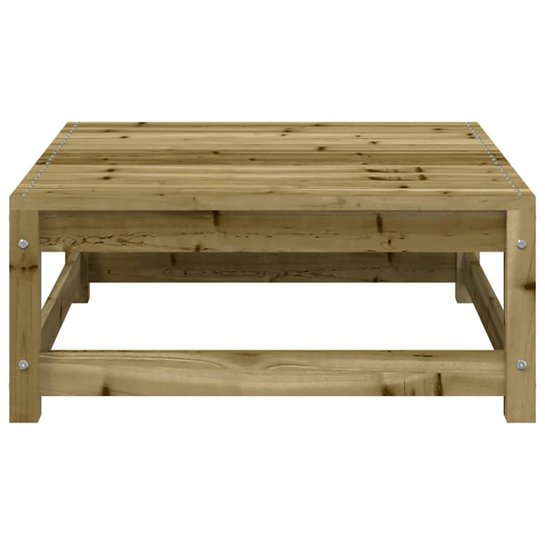 vidaXL Garden Stool 70x70x30 cm Impregnated Pinewood