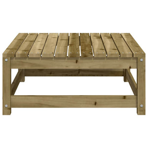 vidaXL Garden Stool 70x70x30 cm Impregnated Pinewood
