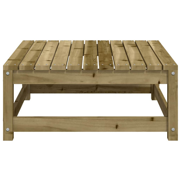 vidaXL Garden Stool 70x70x30 cm Impregnated Pinewood