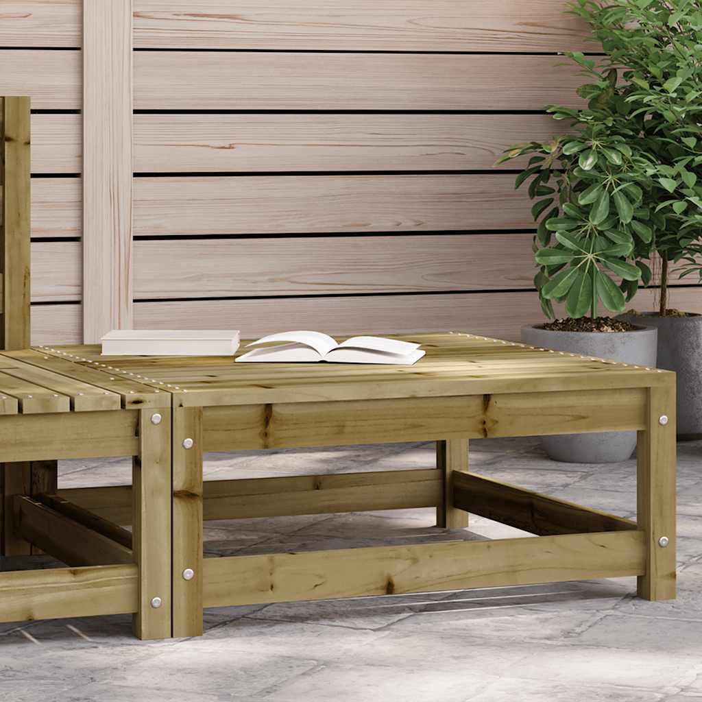 vidaXL Garden Stool 70x70x30 cm Impregnated Pinewood