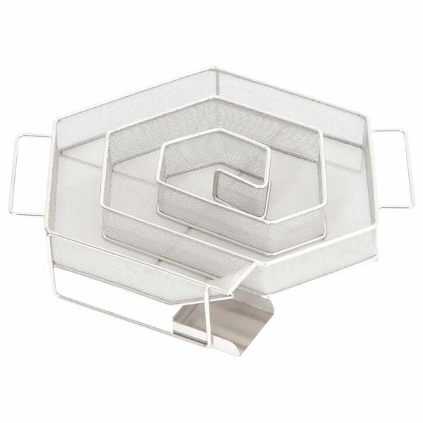 vidaXL Cold Smoke Generator 6-Sided 22.5 cm Stainless Steel