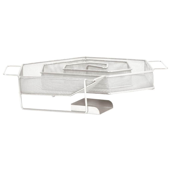 vidaXL Cold Smoke Generator 6-Sided 22.5 cm Stainless Steel