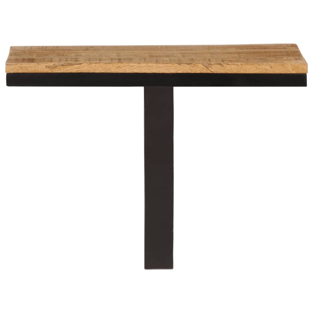 vidaXL Wall Shelf 40x30x32 cm Solid Mango Wood and Iron
