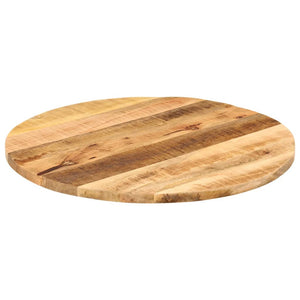 Runde Tischplatte Mango Massivholz Ø 80cm