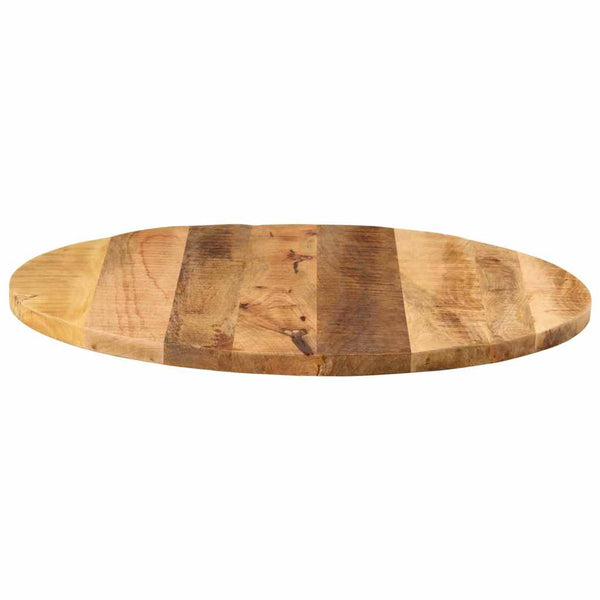 Runde Tischplatte Mango Massivholz Ø 80cm