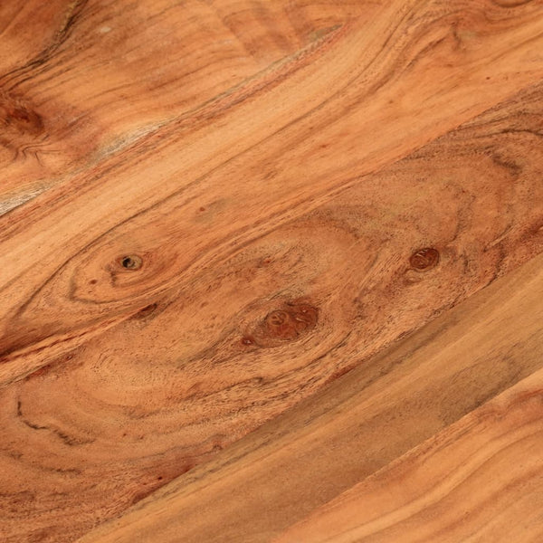 Tischplatte Ø60cm Akazie Massivholz Rund
