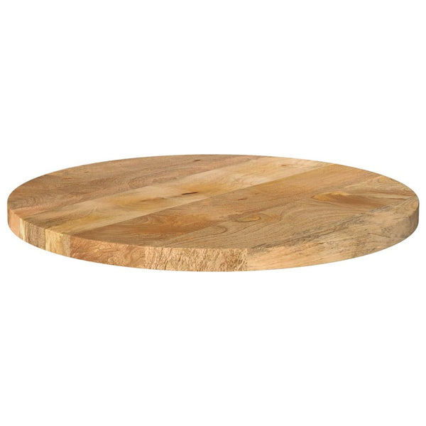 Tischplatte Mango Massivholz Ø 60cm