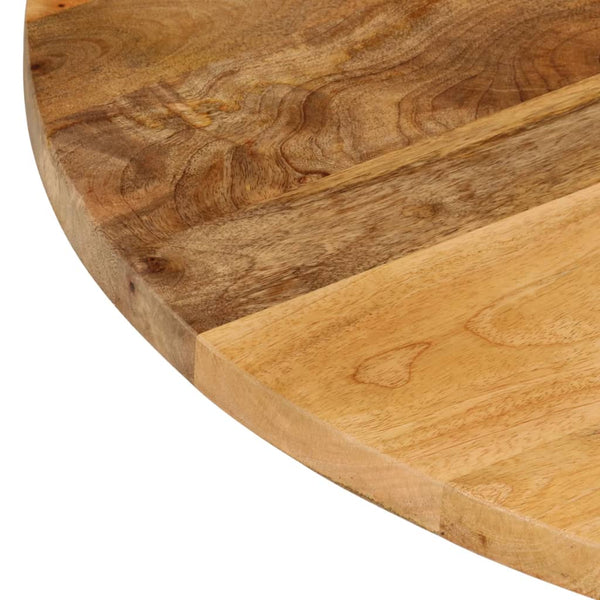 Tischplatte Mango Massivholz Ø 60cm