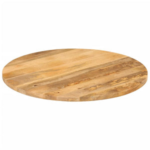 vidaXL Tabletop Ø 80x3.8 cm Round Solid Mango Wood
