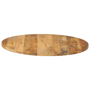 vidaXL Tabletop Ø 80x3.8 cm Round Solid Mango Wood
