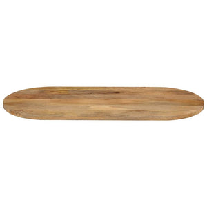 vidaXL Table Top 100x50x3.8 cm Oval Solid Mango Wood