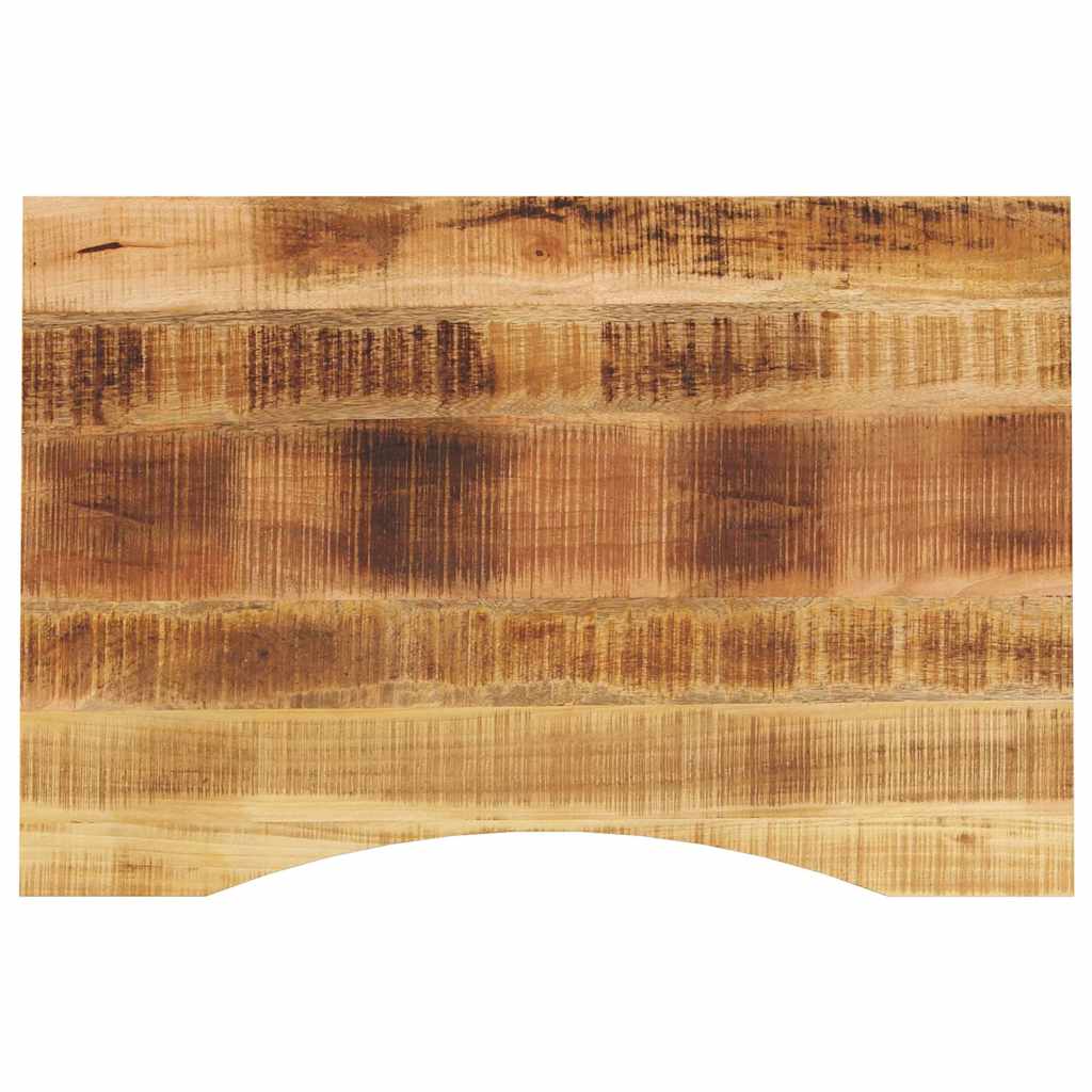 vidaXL Desk Top with Cut-Out 90x50x2.5 cm Solid Mango Wood