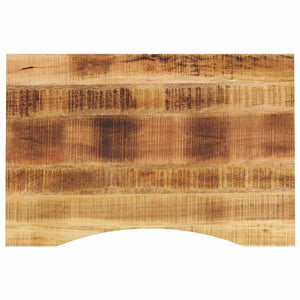 vidaXL Desk Top with Cut-out 100x50x2.5 cm Solid Mango Wood