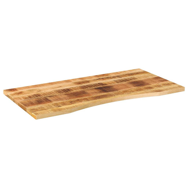vidaXL Desk Top with Cut-Out 120x50x2.5cm Solid Mango Wood